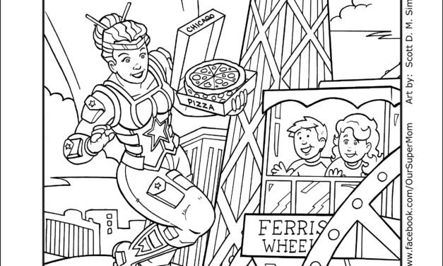 Kids Coloring Page 3 – Chicago